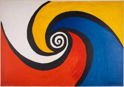 Spirale - Signed Print by Alexander Calder 1970 - MyArtBroker