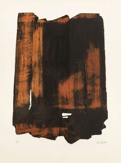 Eau-Forte XVI - Signed Print by Pierre Soulages 1961 - MyArtBroker