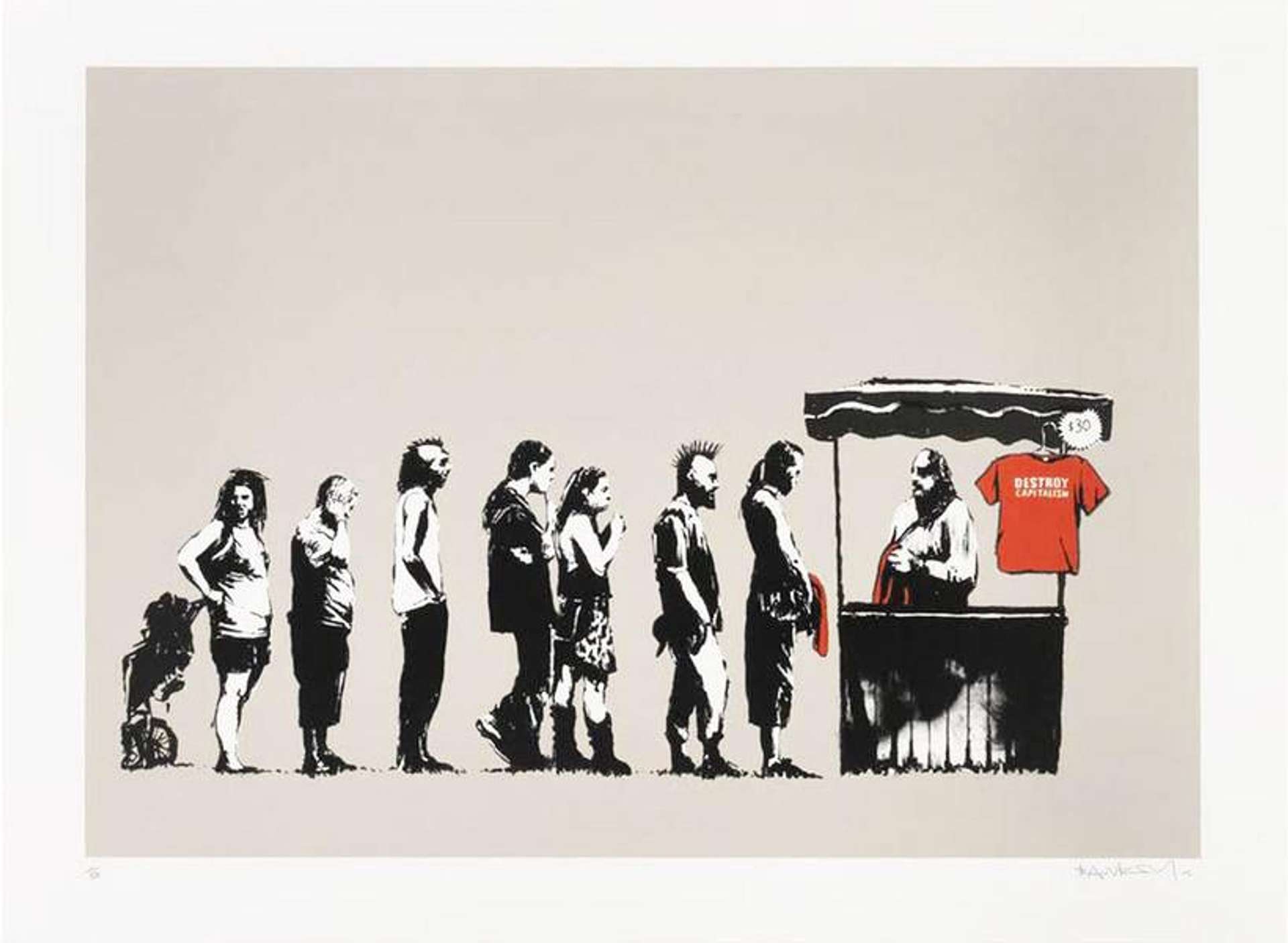 Banksy et le capitalisme : critique ou champion ?