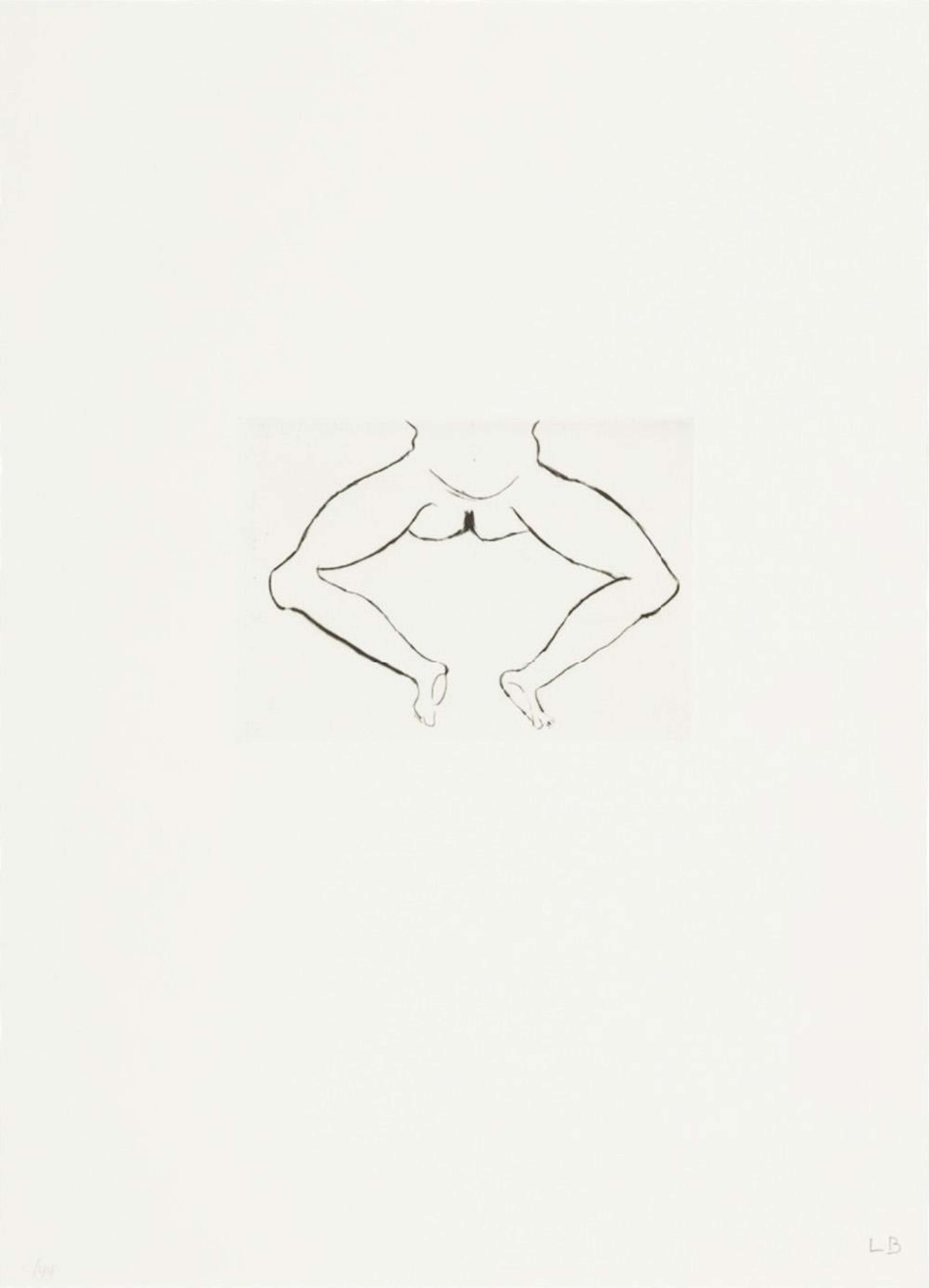 Untitled No. 7 - Signed Print by Louise Bourgeois 1990 - MyArtBroker