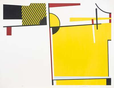 Bull VI - Signed Print by Roy Lichtenstein 1973 - MyArtBroker