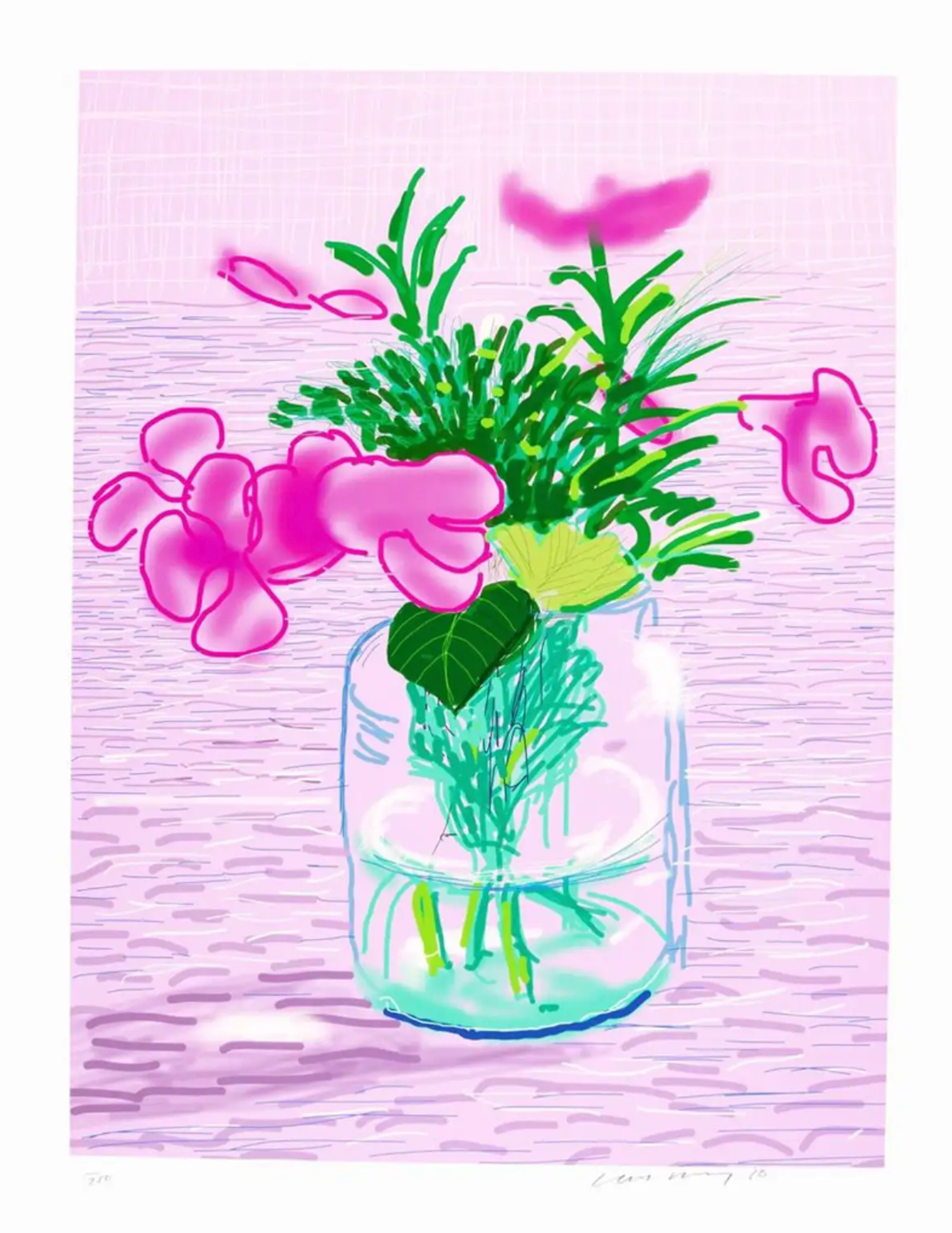 10 faits sur les fleurs de David Hockney