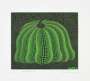 Yayoi Kusama: Pumpkin 2000 (green) - Signed Print