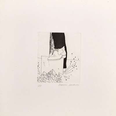 Digging Up Glass - Signed Print by David Hockney 1969 - MyArtBroker