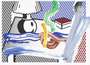 Roy Lichtenstein: Brushstroke Still Life With Lamp - Signed Print