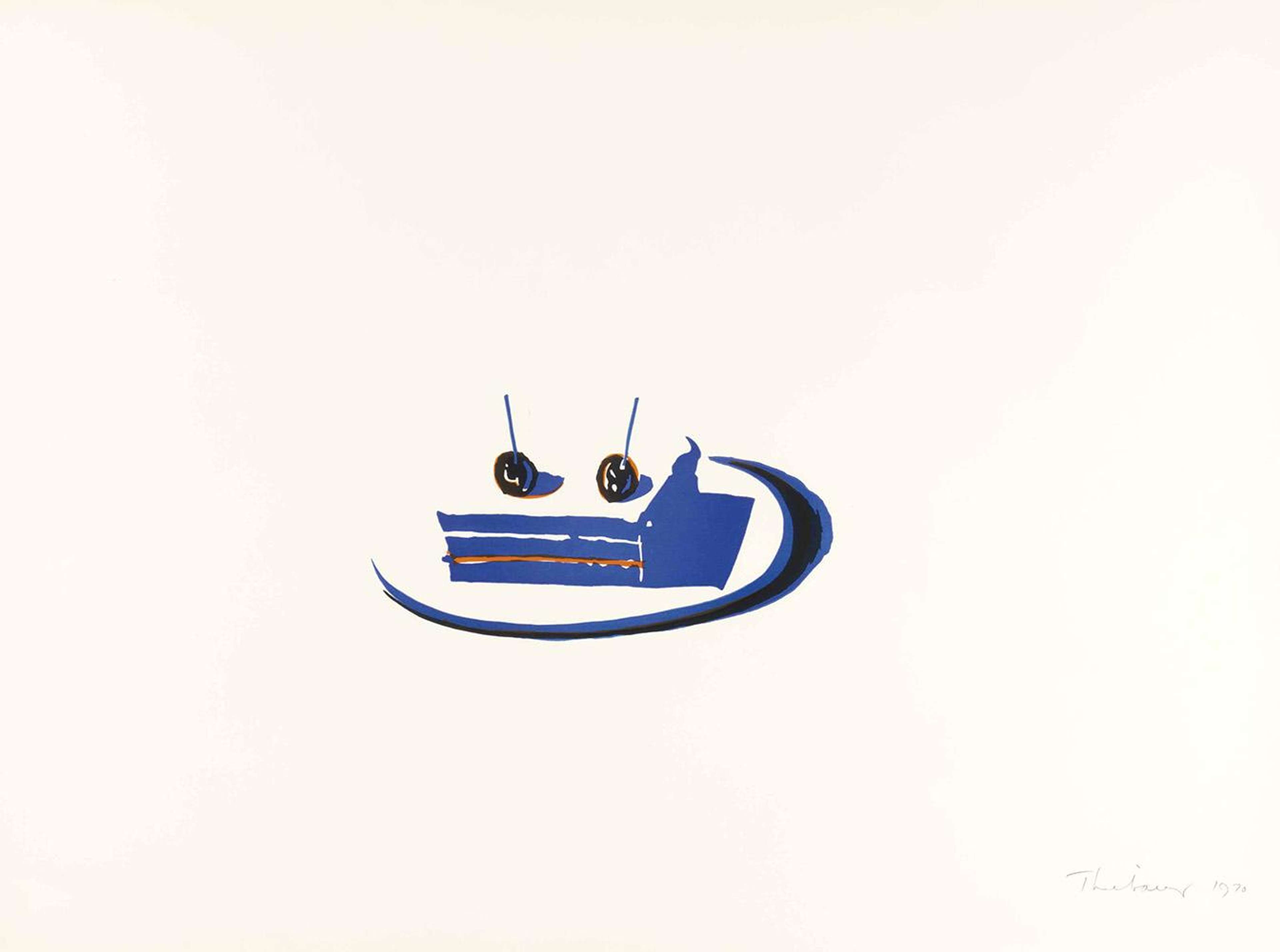 Sandwich - Signed Print by Wayne Thiebaud 1970 - MyArtBroker