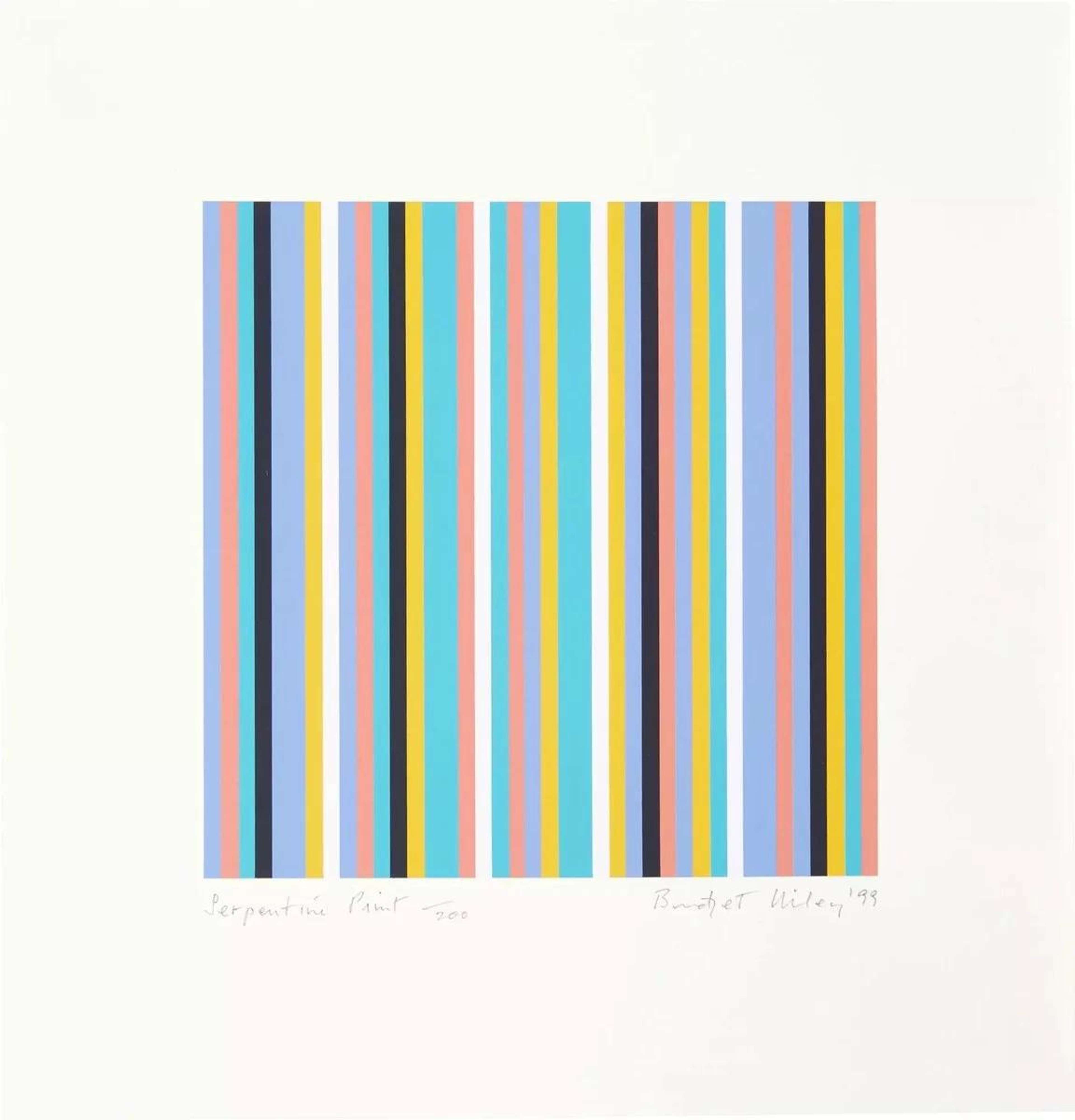 Serpentine by Bridget Riley 