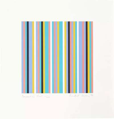 Serpentine - Signed Print by Bridget Riley 1999 - MyArtBroker