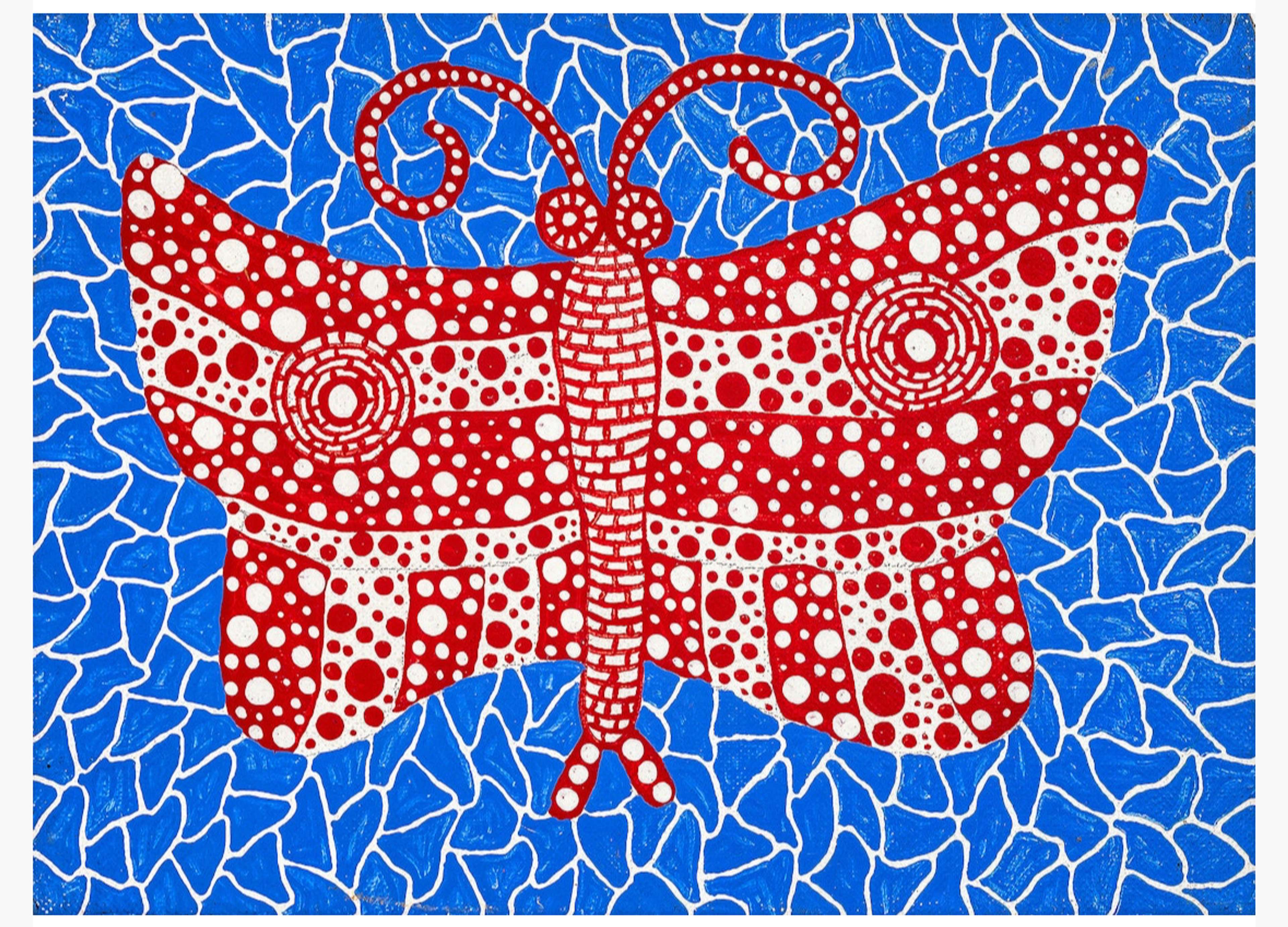 Butterfly de Yayoi Kusama 1990