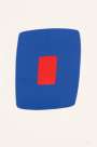 Ellsworth Kelly: Dark Blue With Red - Signed Print