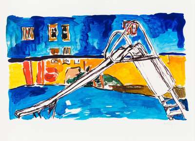 Slide - Signed Print by Bob Dylan 2014 - MyArtBroker