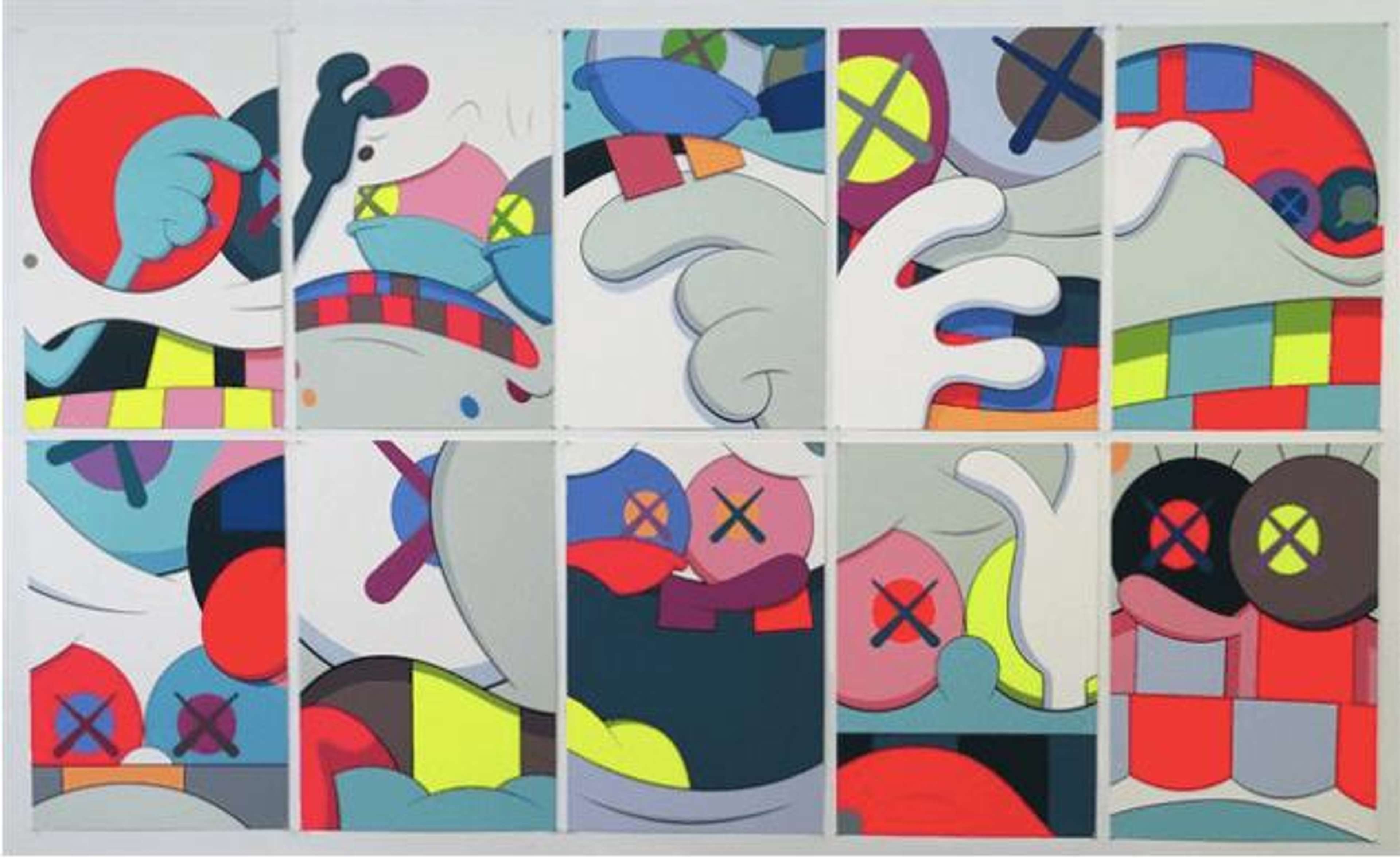 « Blame Game » (ensemble complet) par KAWS