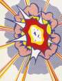 Roy Lichtenstein: Explosion - Signed Print