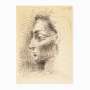 Pablo Picasso: Portrait De Jacqueline - Signed Print