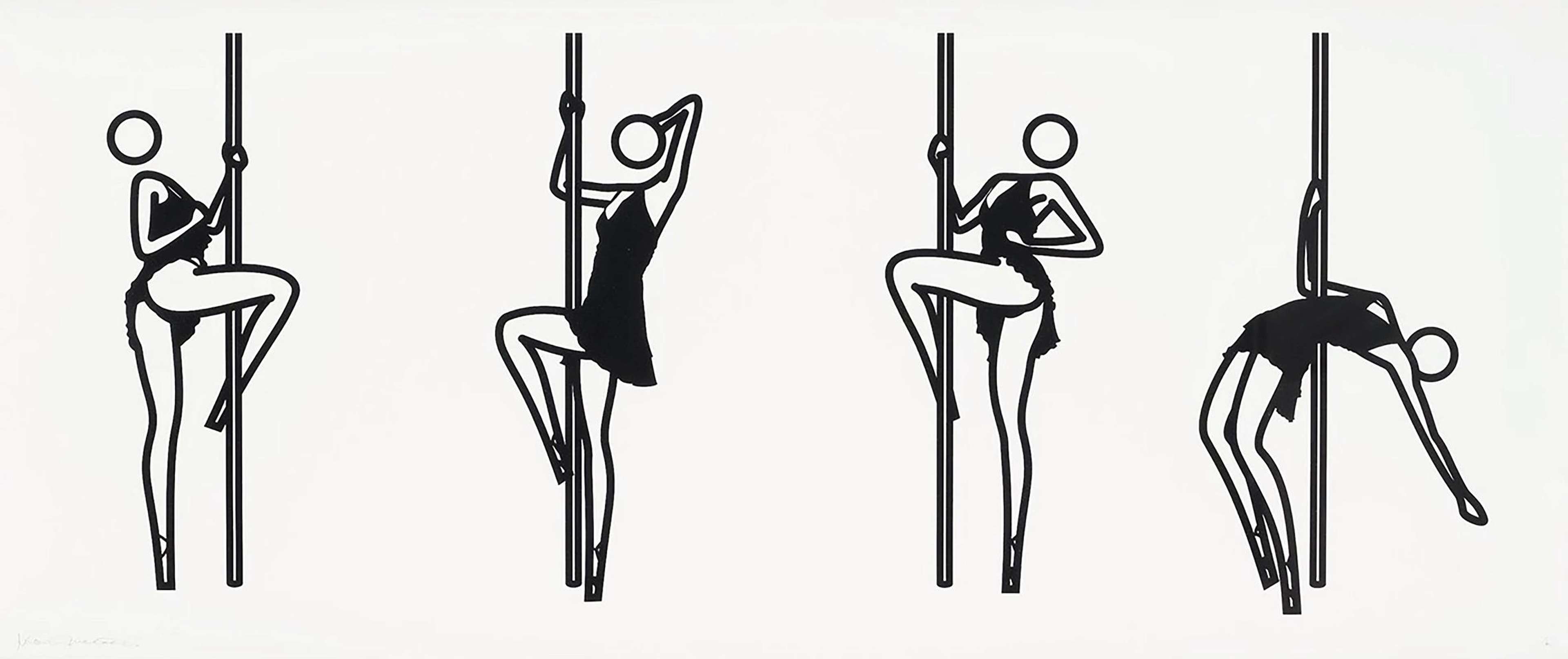 Ceci est This Is Shahnoza 3 de Julian Opie