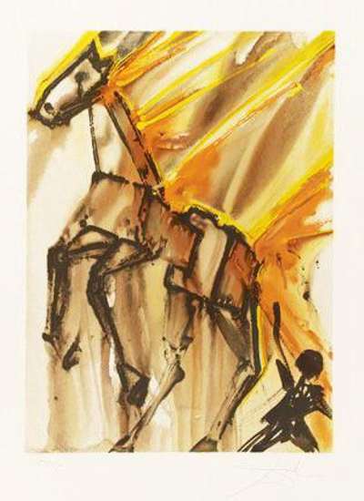 Les Chevaux Daliniens (portfolio) - Signed Print by Salvador Dali 1970 - MyArtBroker