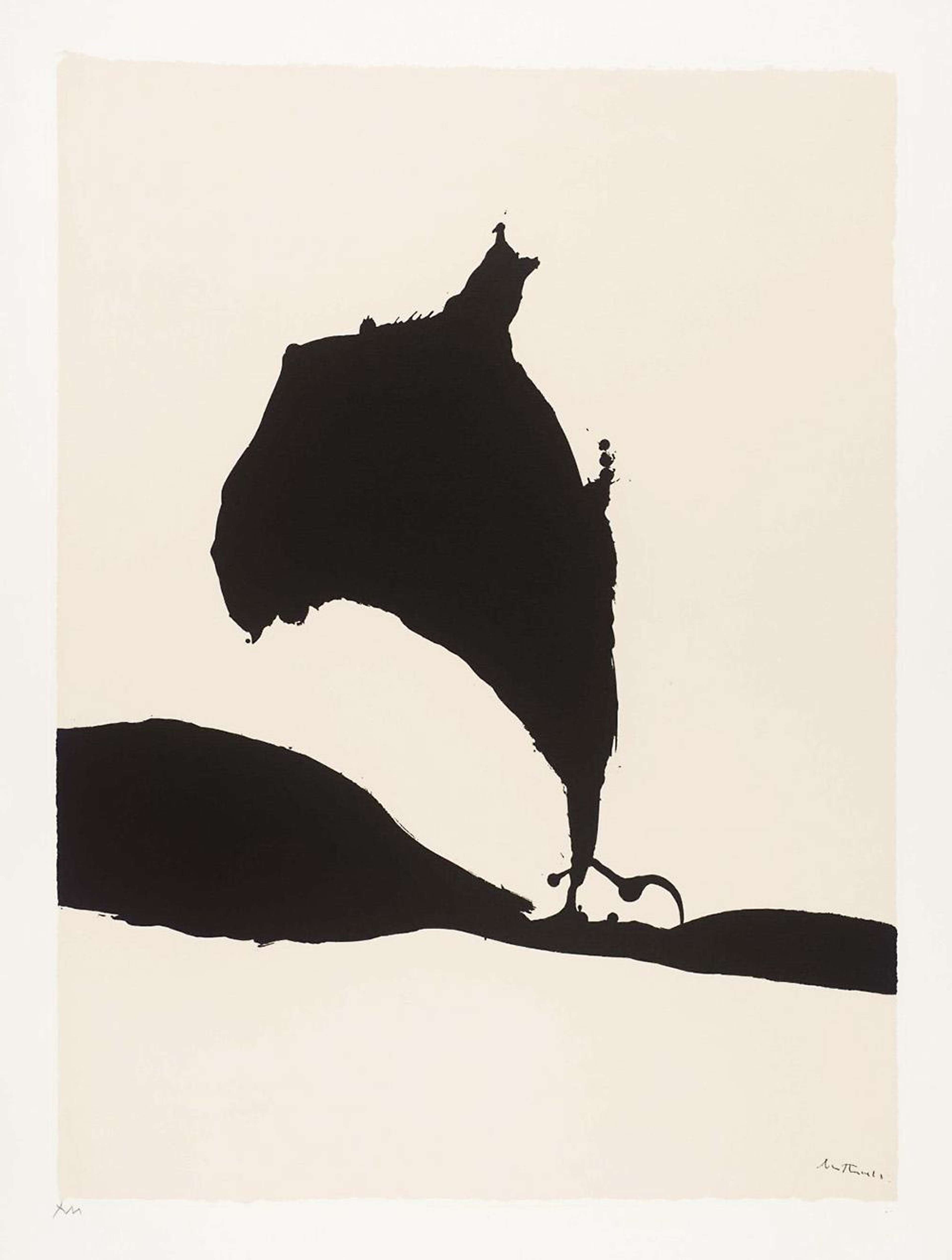 Africa 9 - Signed Print by Robert Motherwell 1970 - MyArtBroker