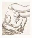 Woman On Bed - Signed Print