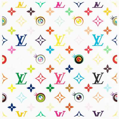 Eye Love Superflat (white) - Signed Print by Takashi Murakami 2003 - MyArtBroker