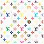 Takashi Murakami: Eye Love Superflat (white) - Signed Print