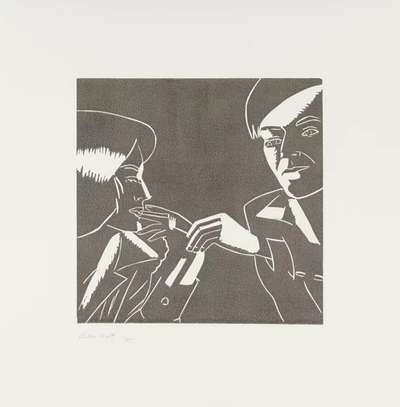 Carter & Phyllis - Signed Print by Alex Katz 1986 - MyArtBroker