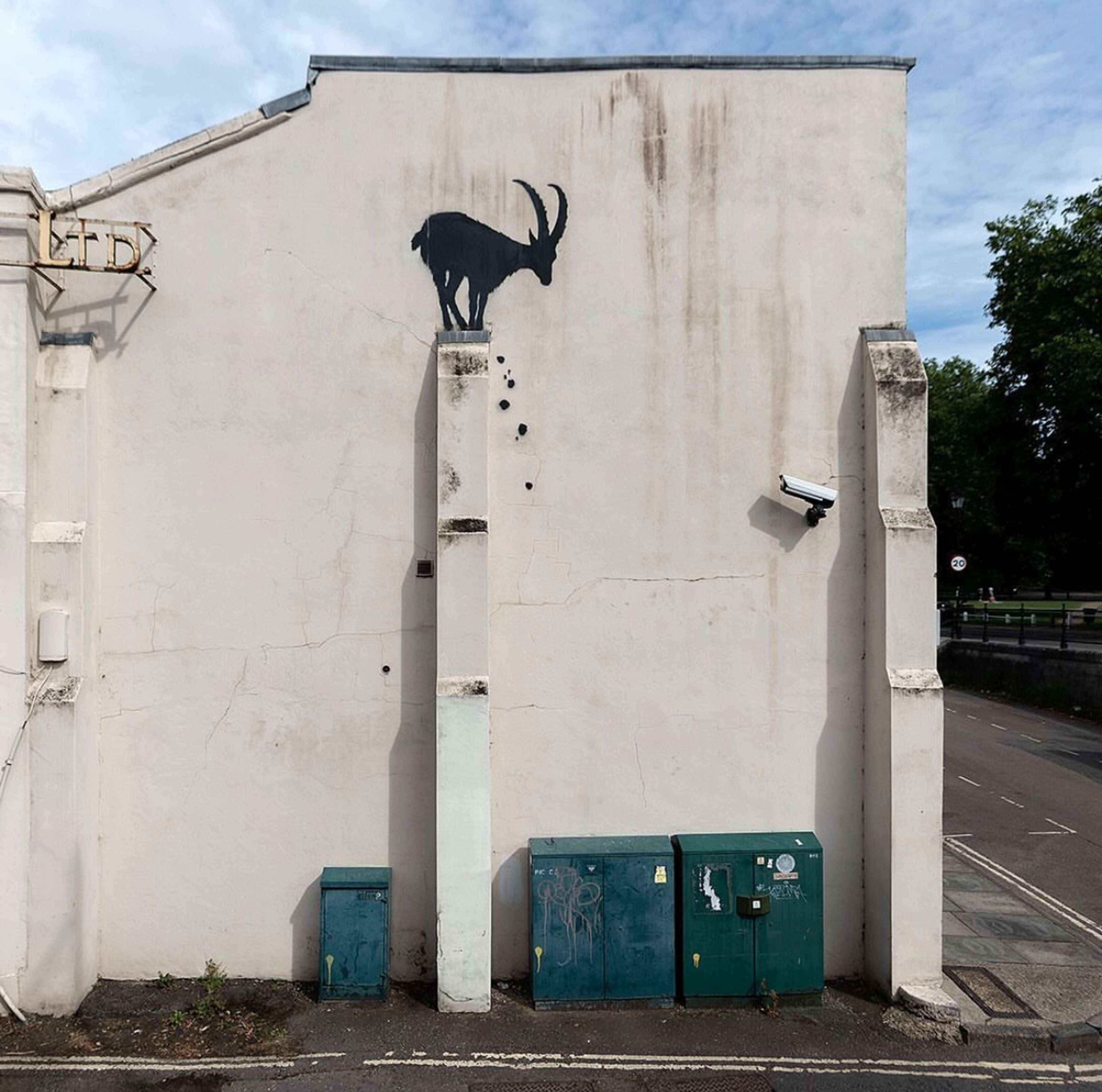 La chèvre de Banksy