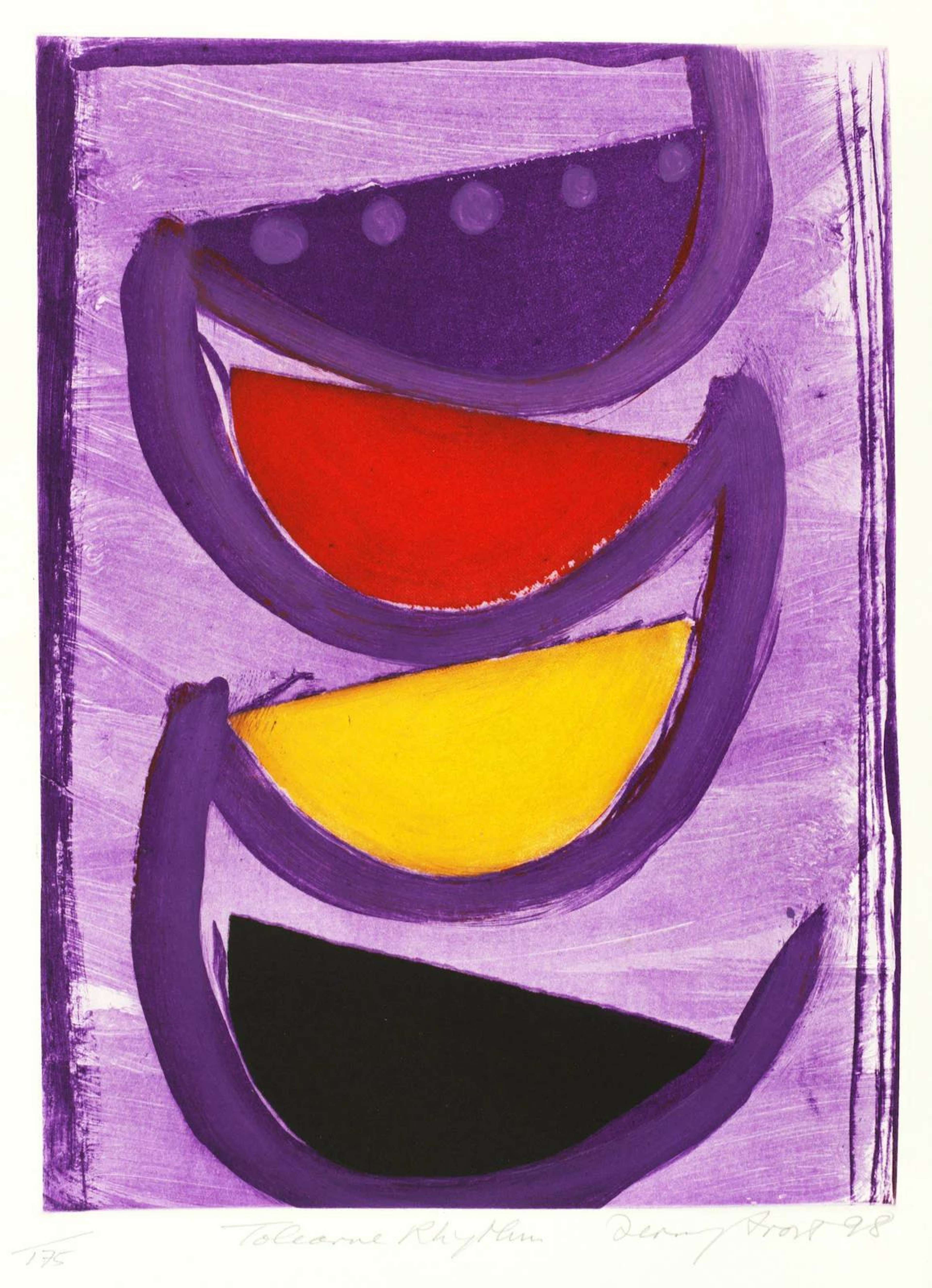 Tolcarne Rhythm - Signed Print by Sir Terry Frost 1998 - MyArtBroker