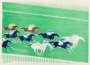 Andre Brasilier: Courses A Longchamp - Signed Print