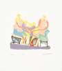 Henry Moore: Two Seated Women - Signed Print