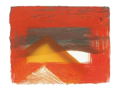 Snow - Signed Print by Howard Hodgkin 1995 - MyArtBroker
