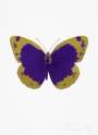 Damien Hirst: The Souls II (imperial purple, oriental gold, blind impression) - Signed Print