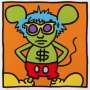 Keith Haring: Andy Mouse 4 - Signed Print
