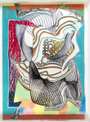 Frank Stella: The Funeral - Signed Print