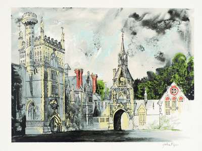 Shadwell Park - Signed Print by John Piper 1977 - MyArtBroker