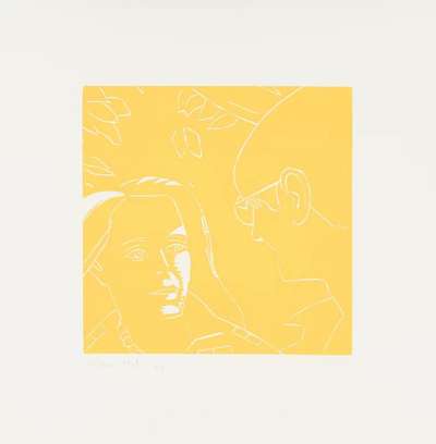 Anda & Dino - Signed Print by Alex Katz 1986 - MyArtBroker