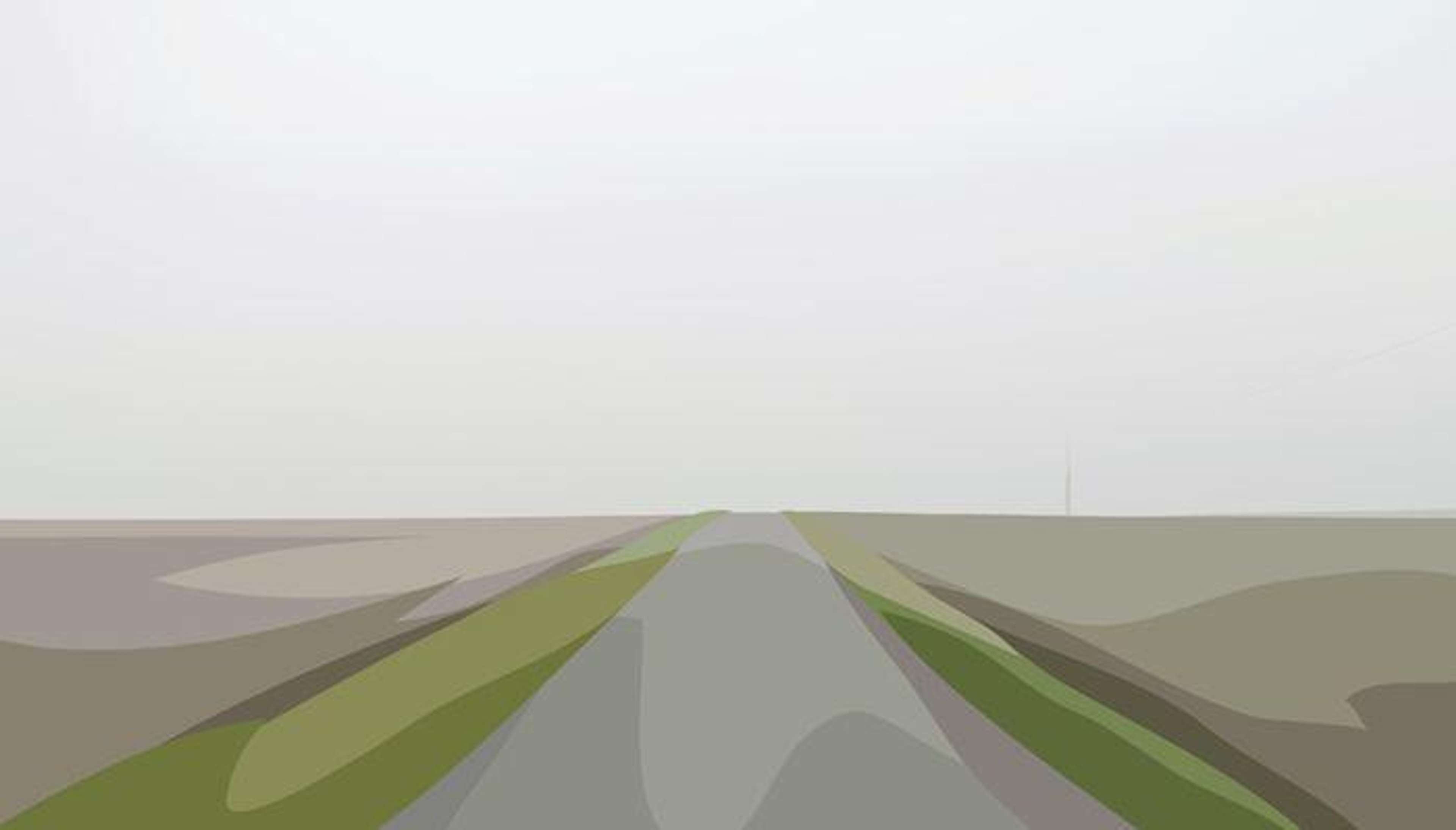 Winter 55 - Signed Print by Julian Opie 2012 - MyArtBroker