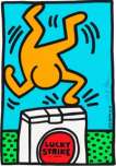 Lucky Strike (blue) - Signed Print