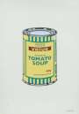 Banksy: Soup Can (yellow, emerald and brown) - Signed Print