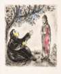 Marc Chagall: Débora La Prophétesse - Signed Print