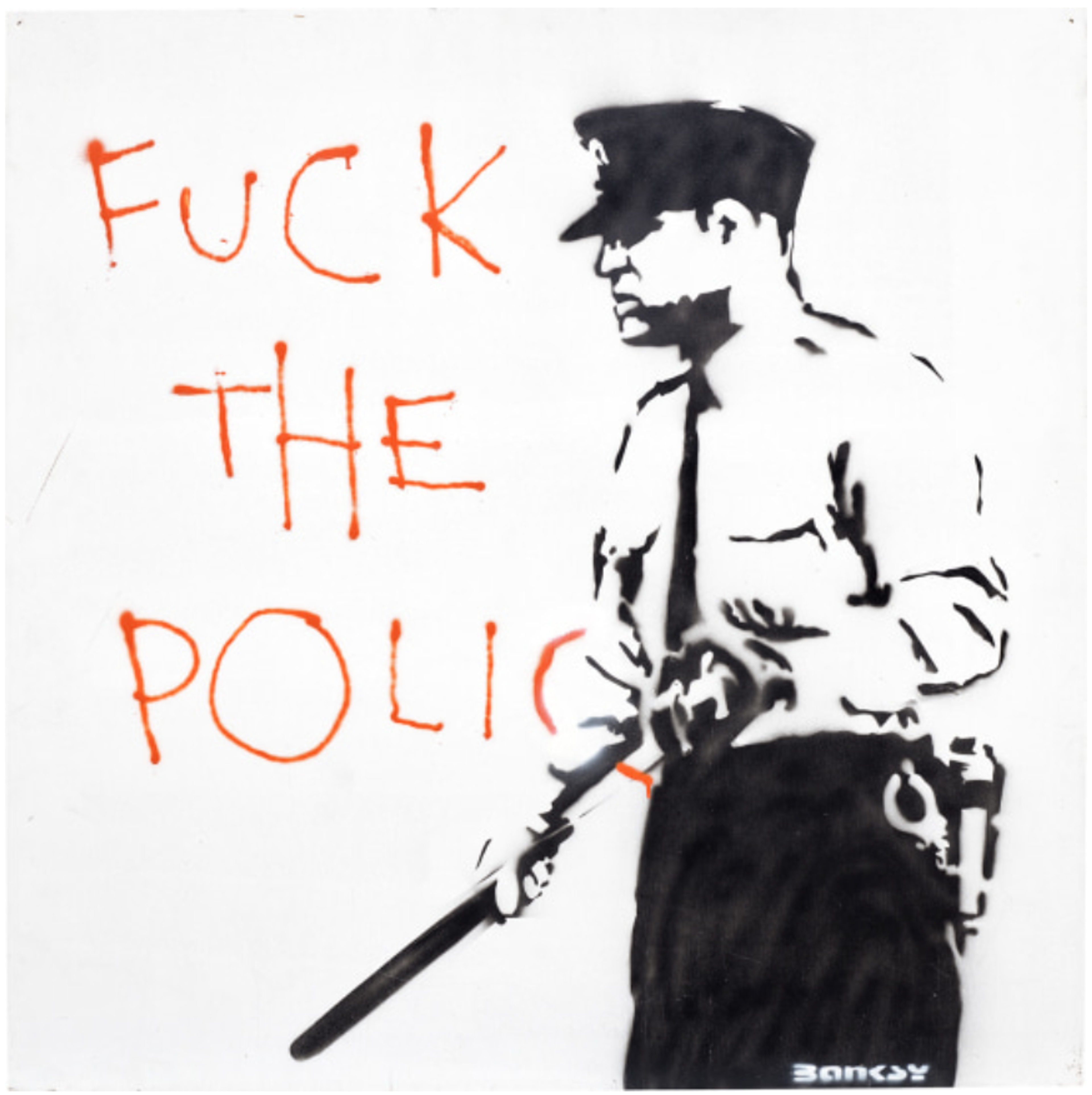 Untitled (Fuck the Police) de Banksy - Phillips