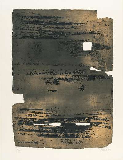 Eau-Forte XV - Signed Print by Pierre Soulages 1961 - MyArtBroker
