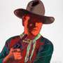 Andy Warhol: John Wayne ( F. & S. II.377) (unique) - Signed Print