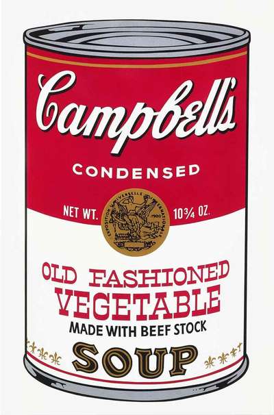 Campbell's Soup II, Old Fashioned Vegetable (F. & S. II.54) - Signed Print by Andy Warhol 1969 - MyArtBroker