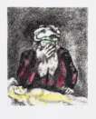 Abraham Pleurant Sara - Signed Print