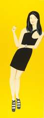 Alex Katz: Black Dress (Yi) - Signed Print