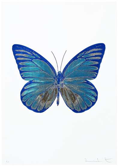 The Souls I (topaz, oriental gold, Westminister blue) - Signed Print by Damien Hirst 2010 - MyArtBroker