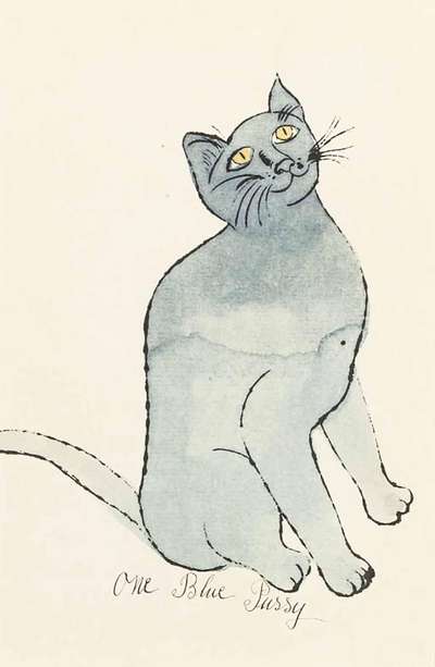 Cats Named Sam IV 68 - Unsigned Print by Andy Warhol 1954 - MyArtBroker
