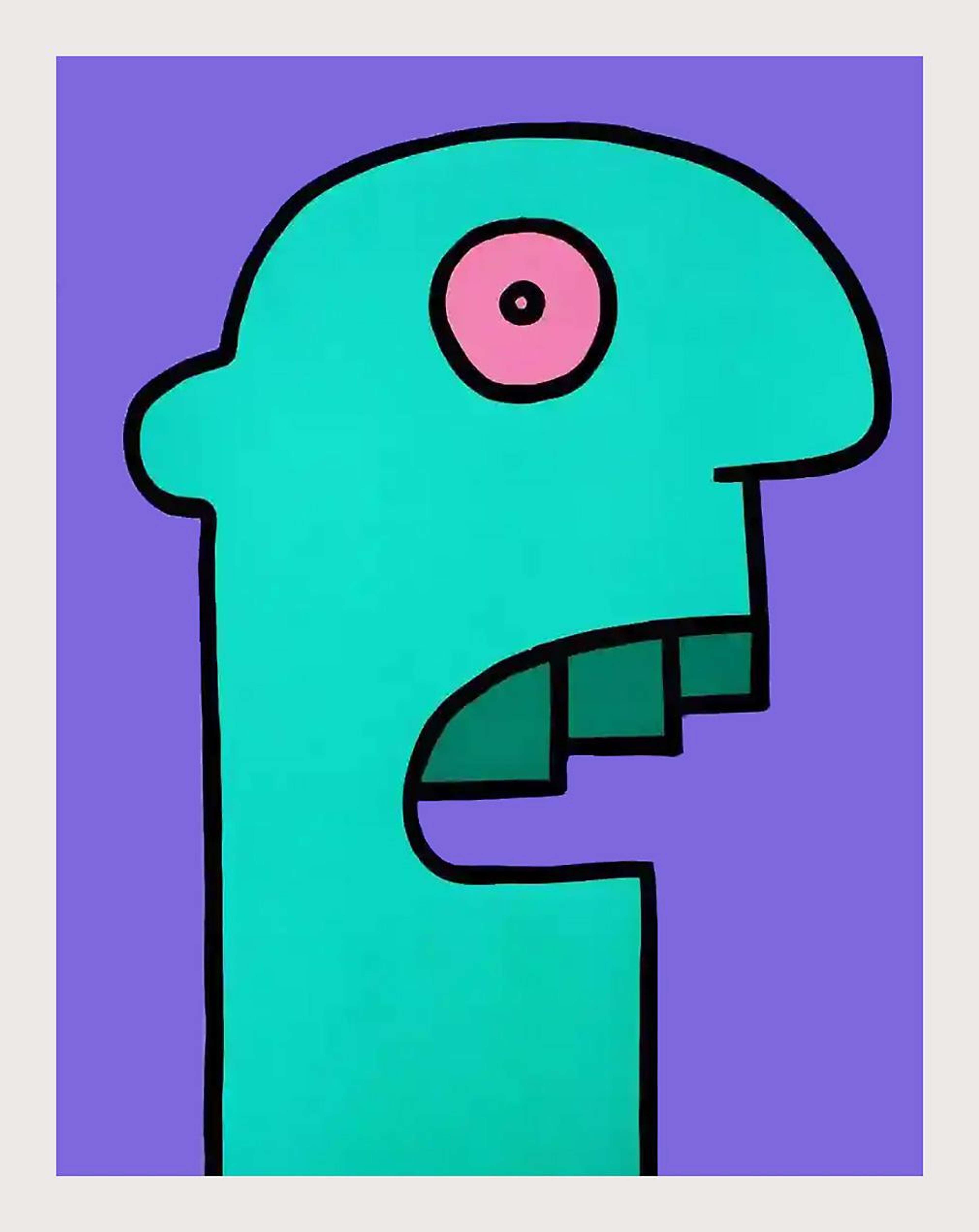 Turkish Teeth - Signed Print by Thierry Noir 2014 - MyArtBroker