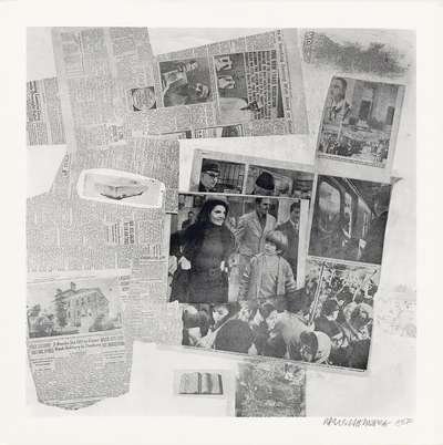 Features II - Signed Print by Robert Rauschenberg 1970 - MyArtBroker