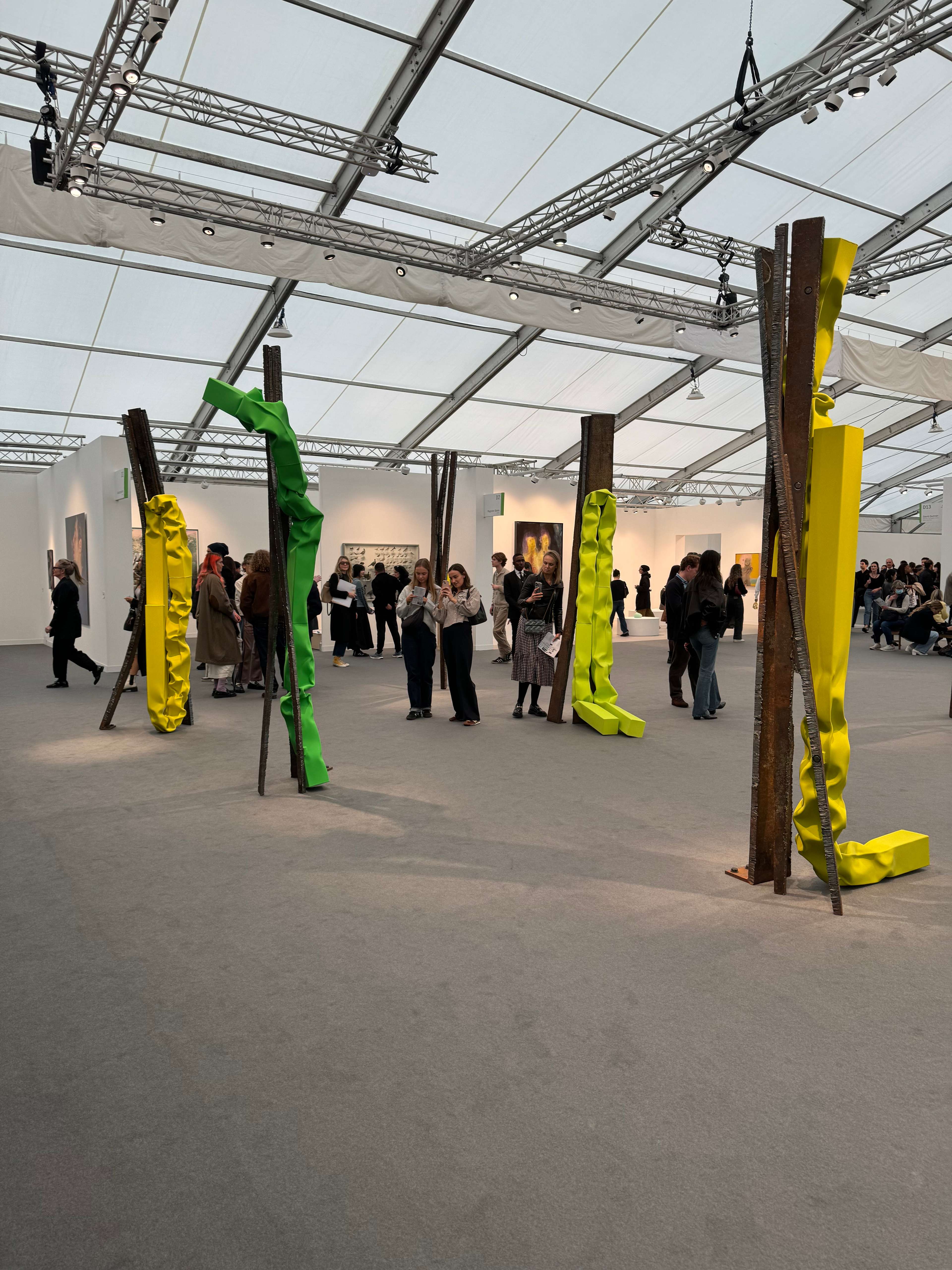 Carol Bove, Gagosian / Frieze London 2024 © MyArtBroker